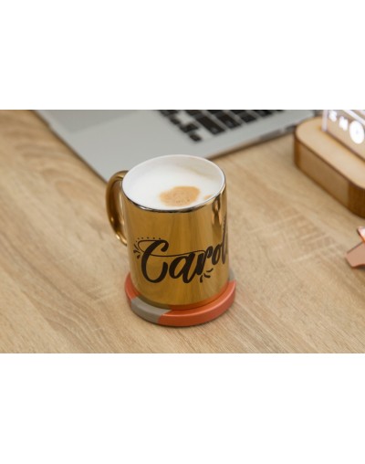 MUGS DORADO PERSONALIZADO