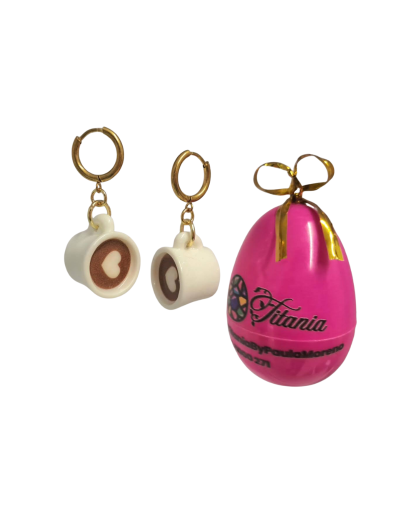 Aretes Taza de Café