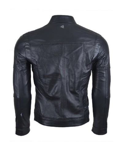 Chaqueta En Cuero Lchl16 Black la chaqueteria 