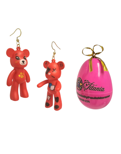 Aretes Osos Juguete