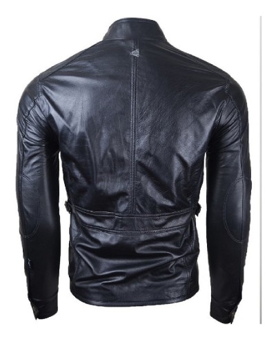 chaqueta en cuero lchl33 negra la chaqueteria 