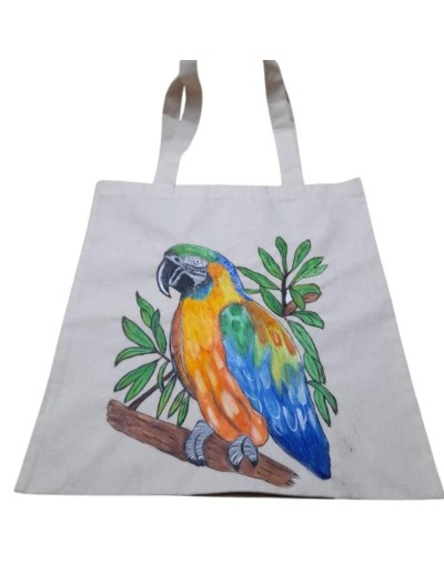 Tote Bag Pintado a Mano – Diseño Artístico Exclusivo