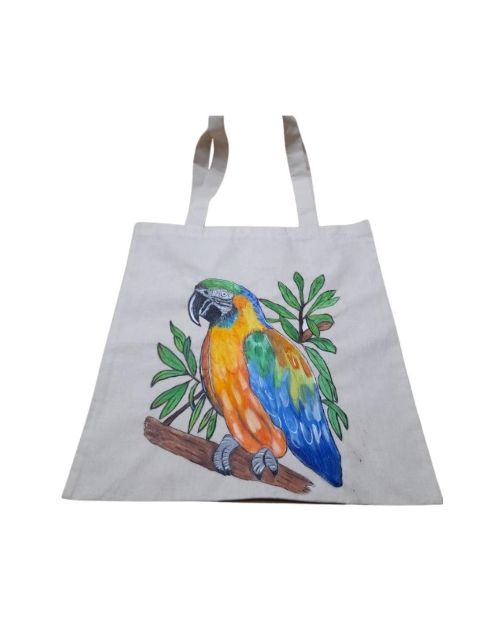 Tote Bag Pintado a Mano – Diseño Artístico Exclusivo