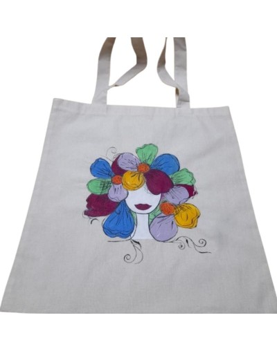 Tote Bag Pintado a Mano – Diseño Artístico Exclusivo