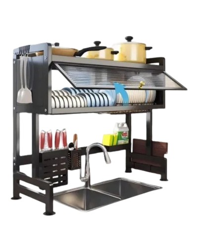 PLATERO ESCURRIDOR CON TAPA 85 CM