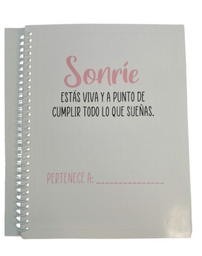 CUADERNO HOLA SUEÑOS