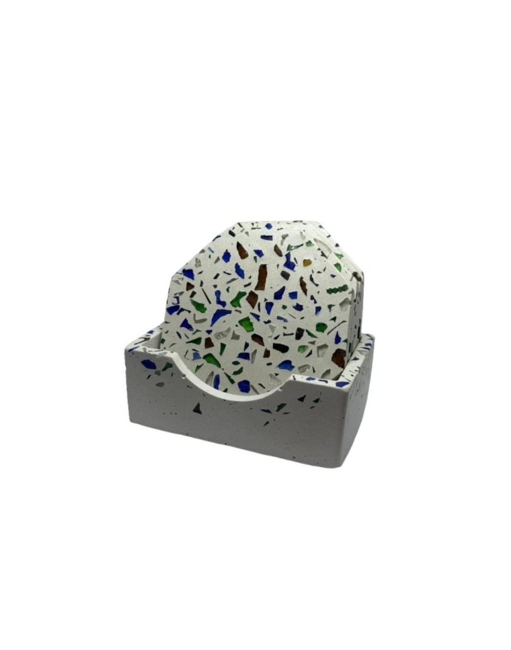 Juego de portavasos octagonales