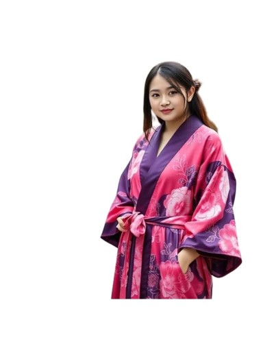 Kimono estampado o Unicolor para dama Derlary