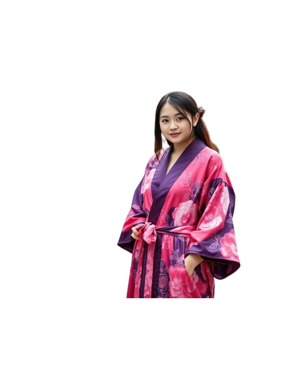 Kimono estampado o Unicolor para dama Derlary