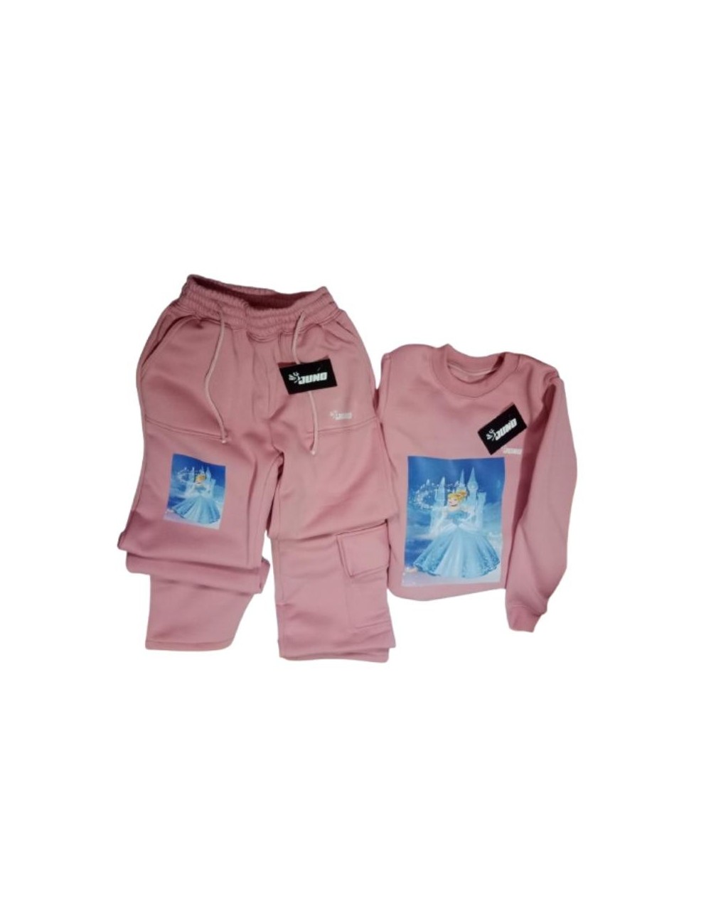 Conjunto para niña en algodón perchado Juno