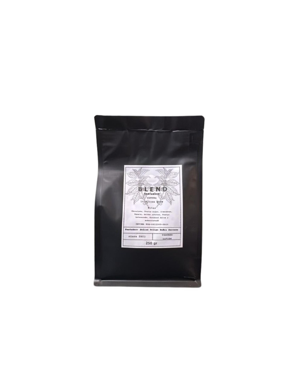 Café en grano 250gr