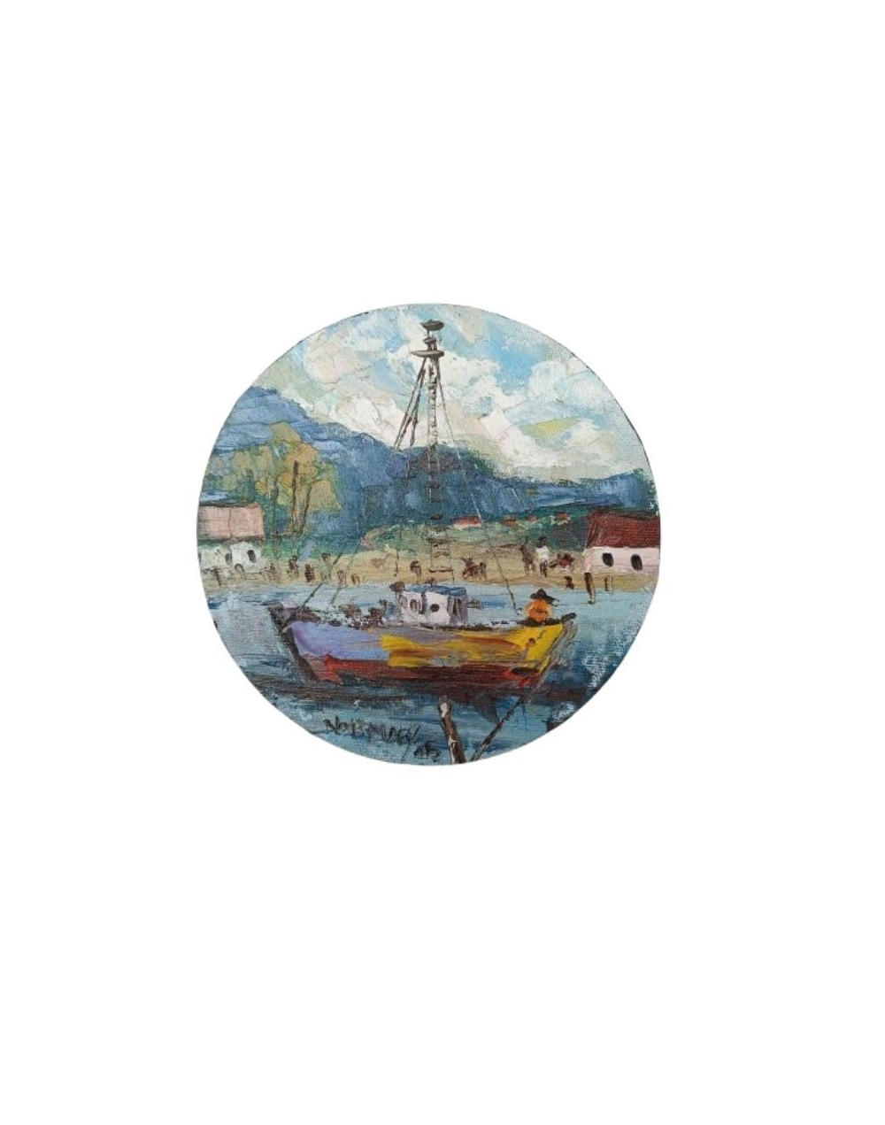 Obra de Arte óleo sobre lienzo Flora Óleo