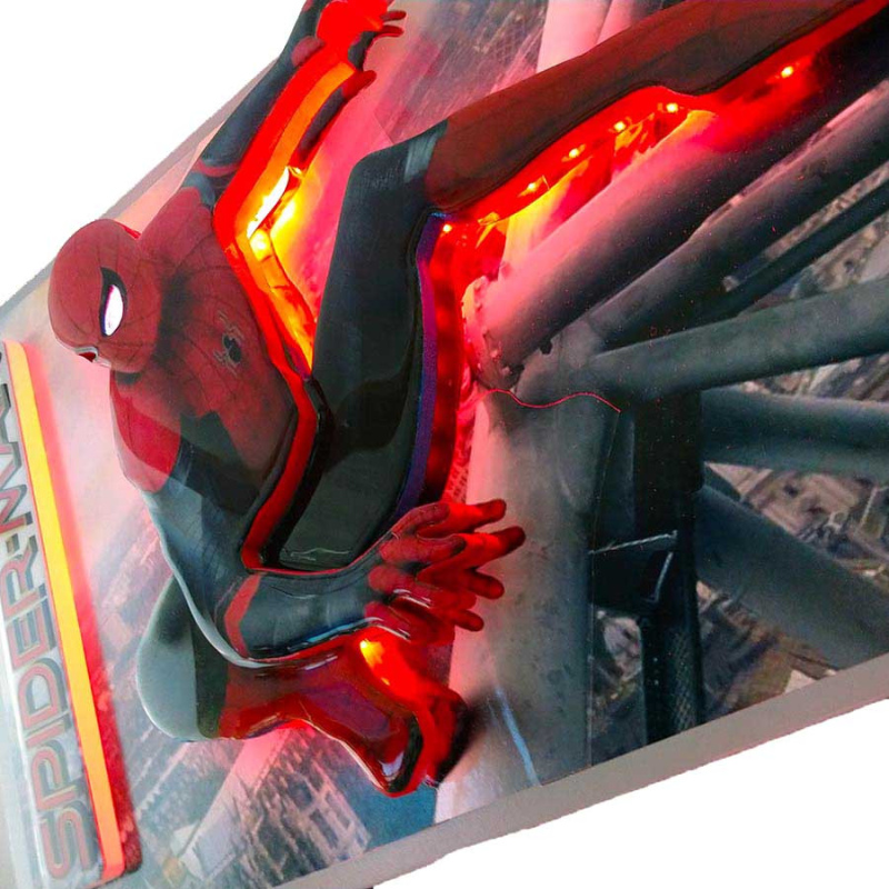Cuadro en relieve súper héroes Spiderman  Viverarte