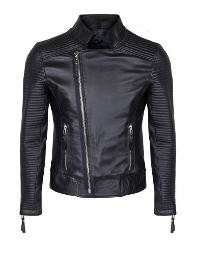 Chaqueta En Cuero Argon Black la chaqueteria 