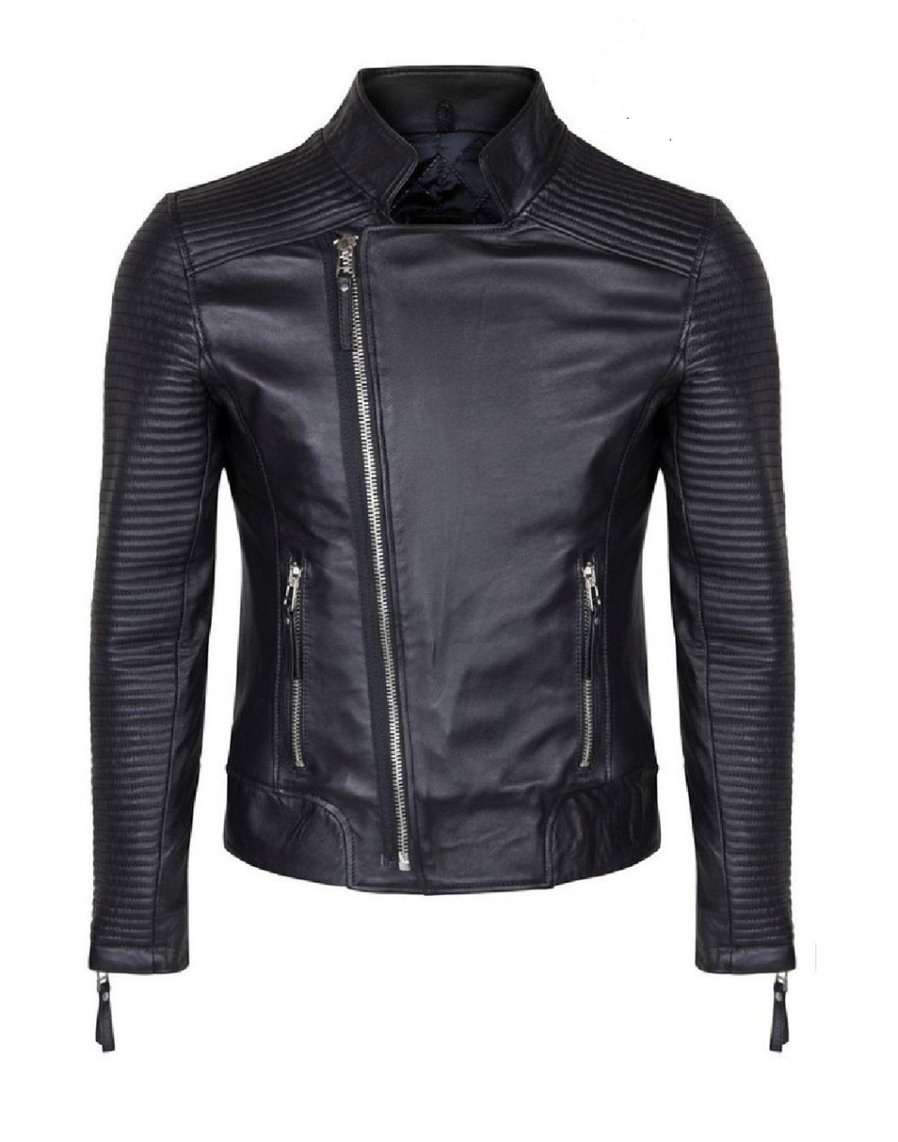 Chaqueta En Cuero Argon Black la chaqueteria 