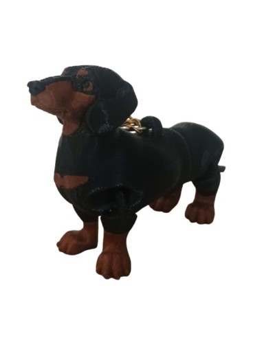 Llavero Articulado Salchicha Personalizado