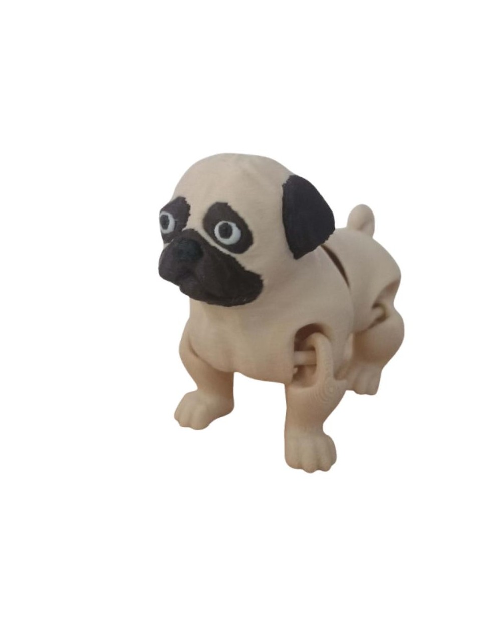 Llavero Articulado Pug Personalizado