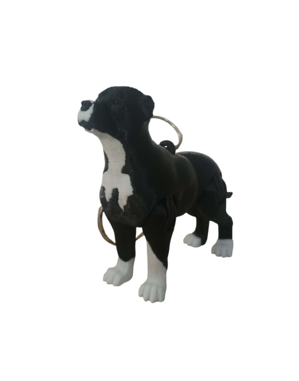 Llavero Articulado Pitbull Personalizado