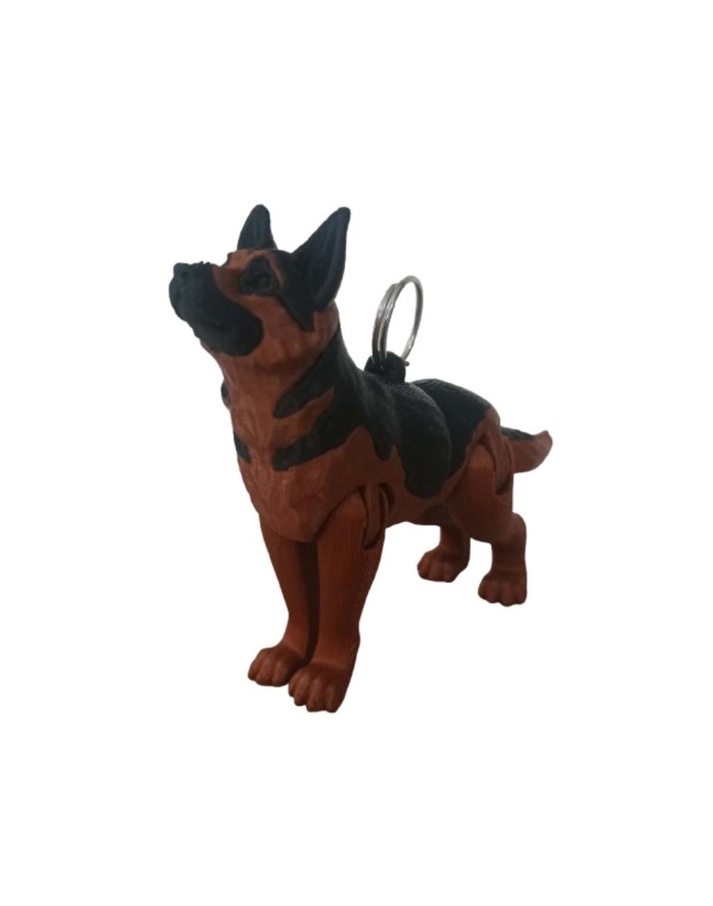 Llavero Articulado Pastor Alemán Personalizado