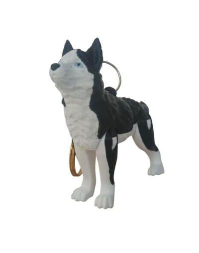 Llavero Articulado Husky Siberiano Personalizado