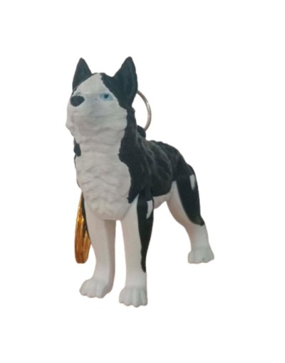 Llavero Articulado Husky Siberiano Personalizado