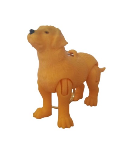 Llavero Articulado Golden Retriever Personalizado