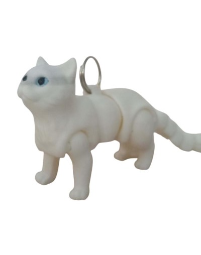 Llavero Articulado Gato Personalizado