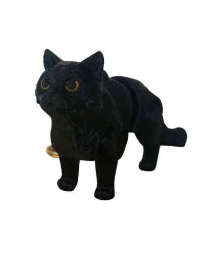 Llavero Articulado Gato Personalizado