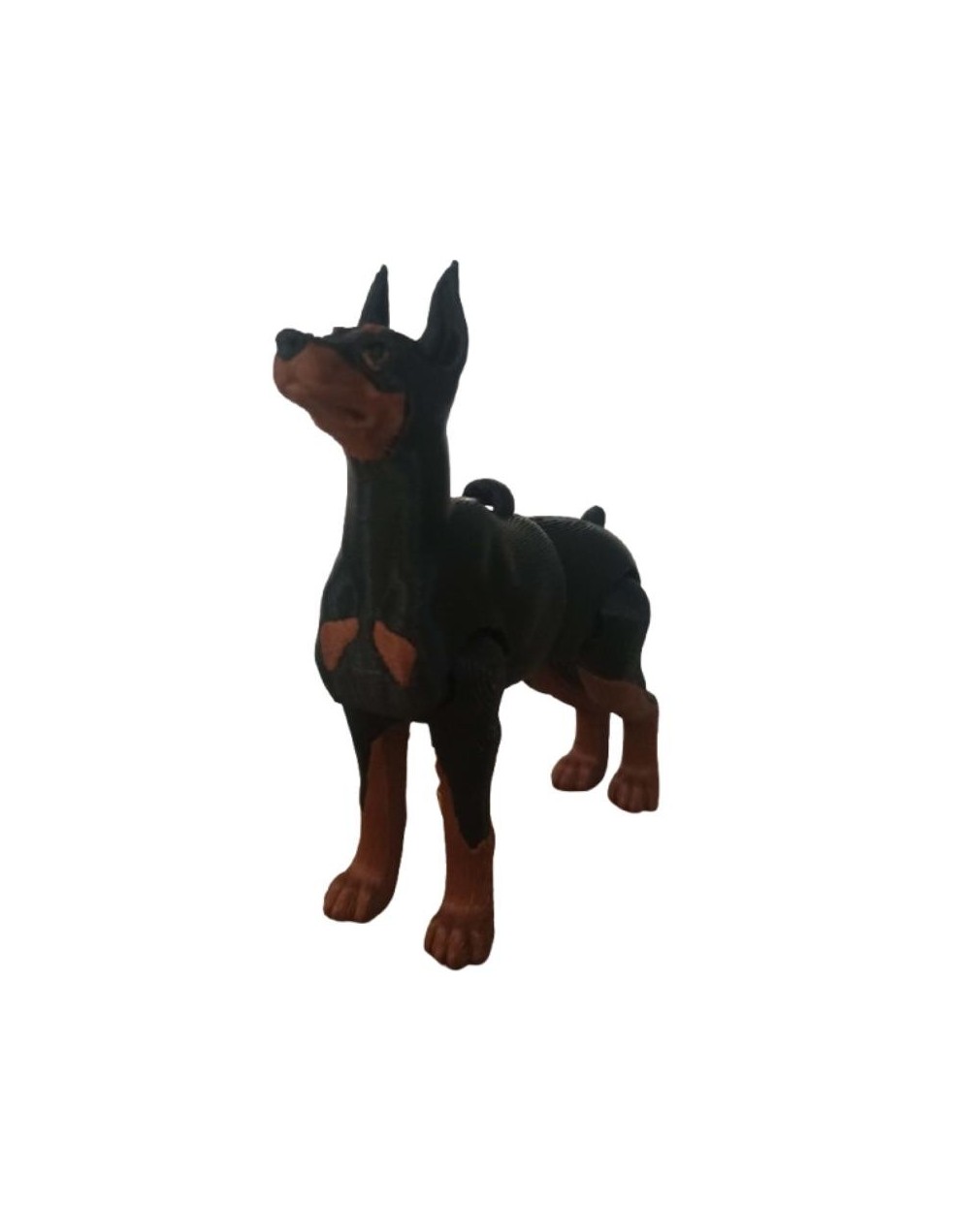 Llavero Articulado Doberman Personalizado