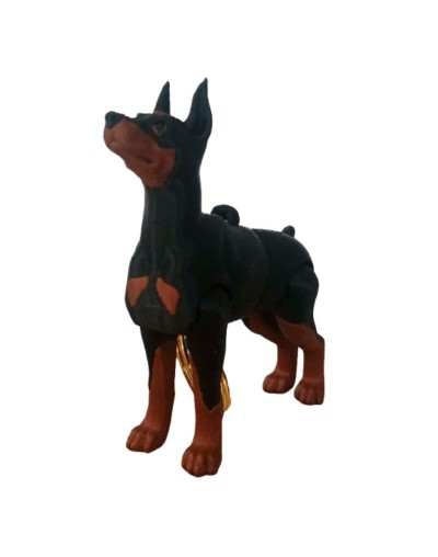 Llavero Articulado Doberman Personalizado