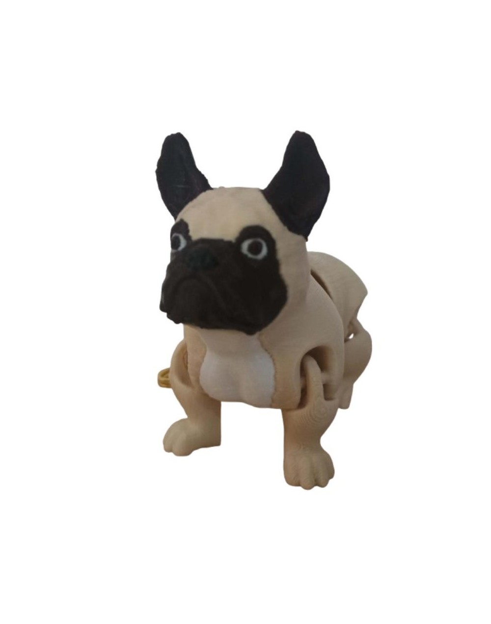 Llavero Articulado Bulldog Francés Personalizado