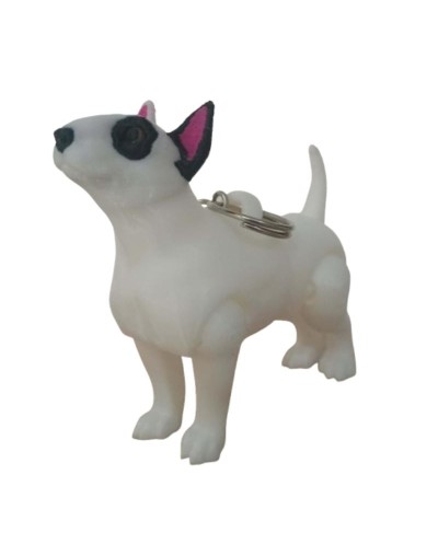 Llavero Articulado Bull Terrier Personalizado