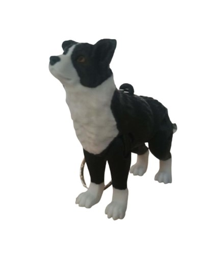 Llavero Articulado Border Collie Personalizado