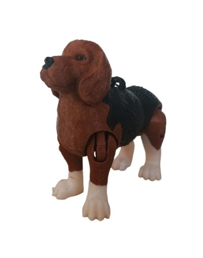 Llavero Articulado Beagle Personalizado