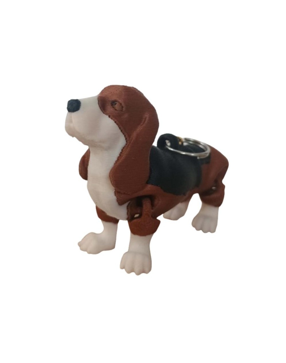 Llavero Articulado Basset Hound Personalizado