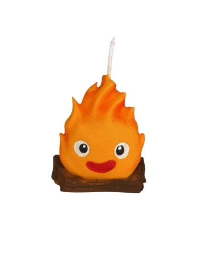 Vela Calcifer Fuego Rosa Velas Artesanales