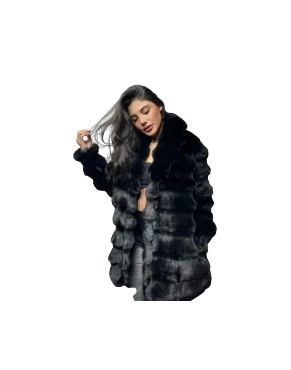 Gaban piel de conejo para dama MD Tienda de Ropa