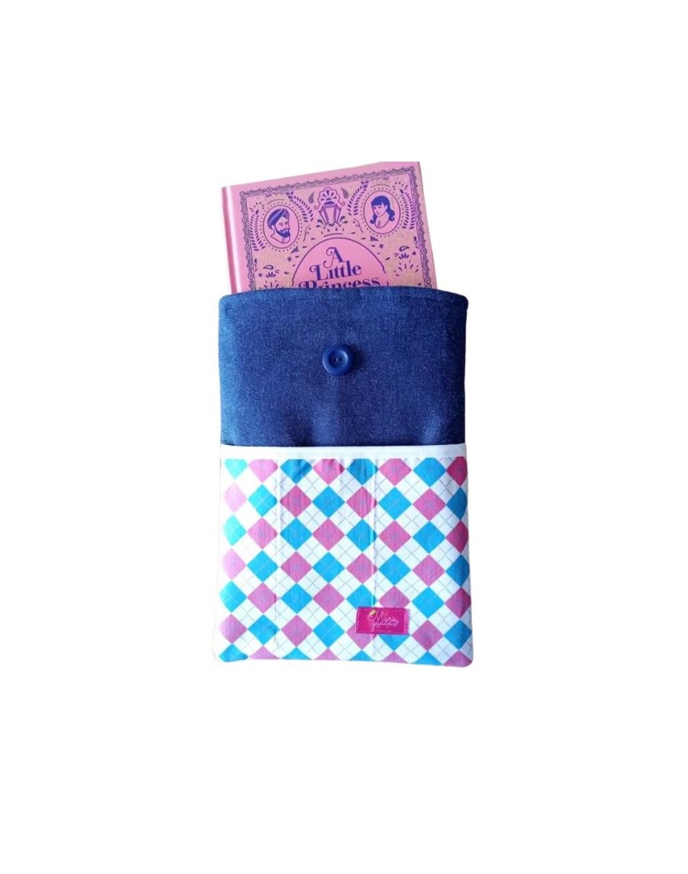 Fundas para libros con bolsillo unicolor o estampado