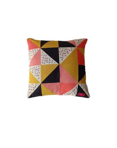 Cojines colección patchwork y bordado