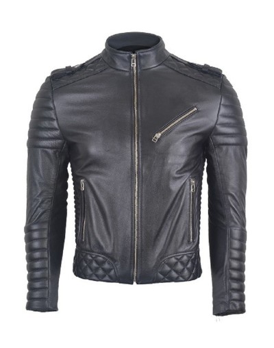 Chaqueta En Cuero Orli Black la chaqueteria 