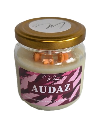 Audaz - vela aromática 144gr