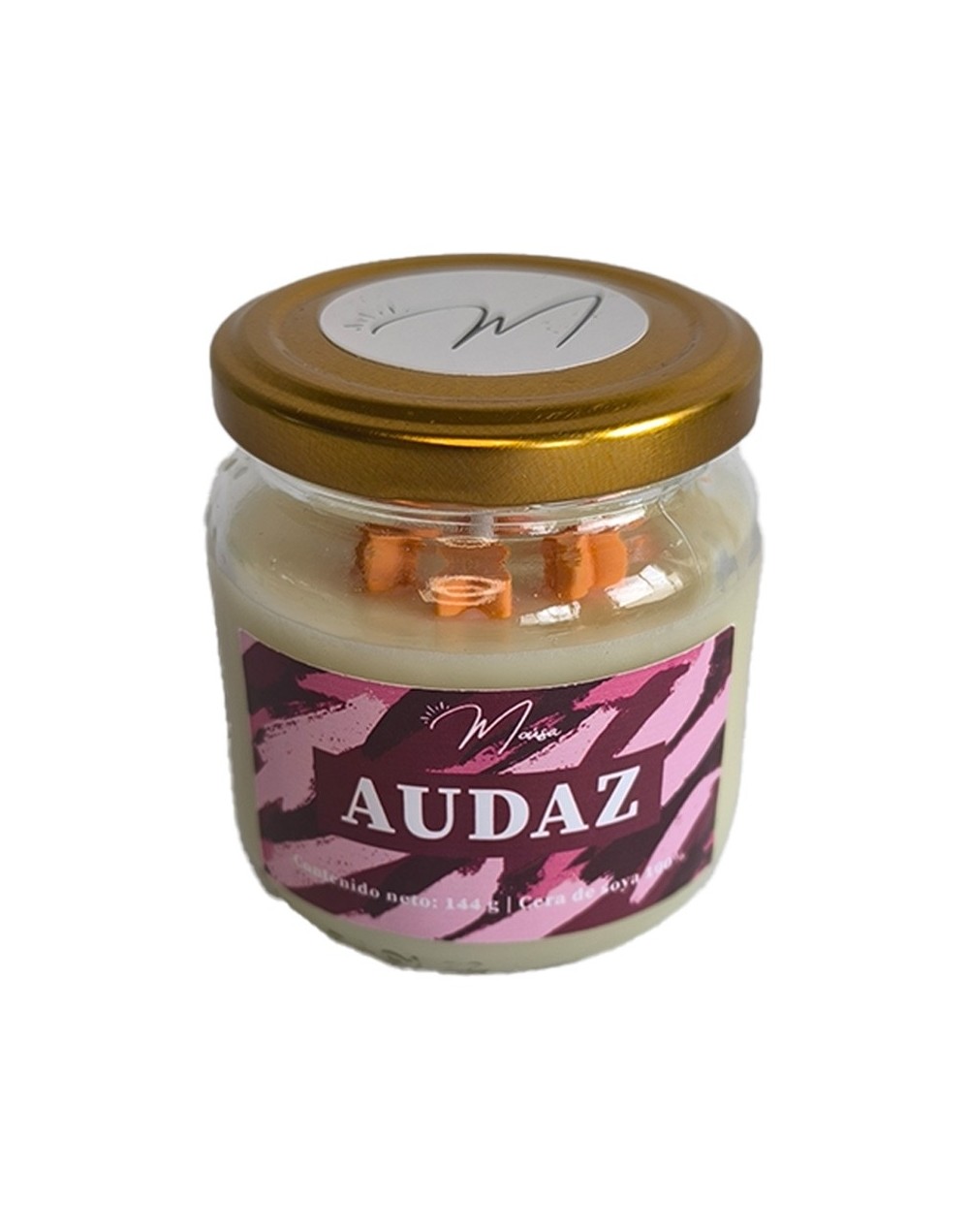 Audaz - vela aromática 144gr