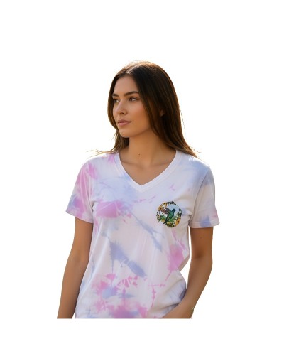 Camiseta Dama Cuello en V | De Ángel - Diseño y Textiles