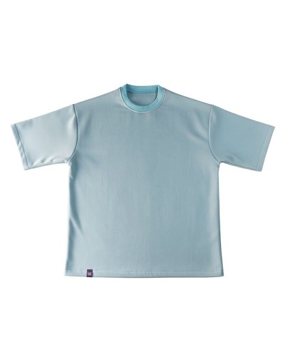 Camiseta Oversize Azul Cielo Streetwear – Xmoks