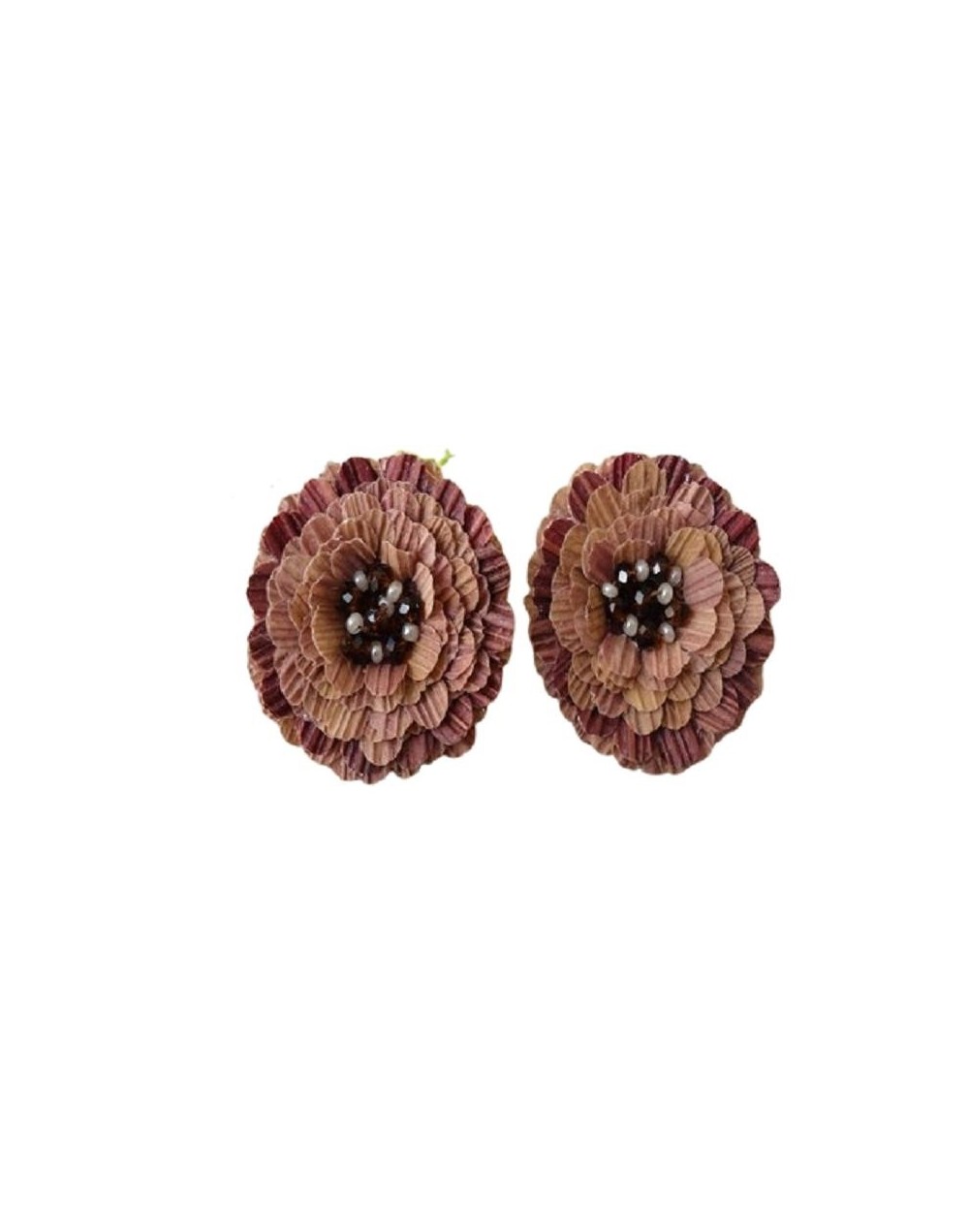 ARETES FLOR DE AMERO