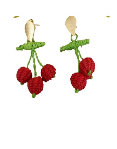 ARETES CEREZAS