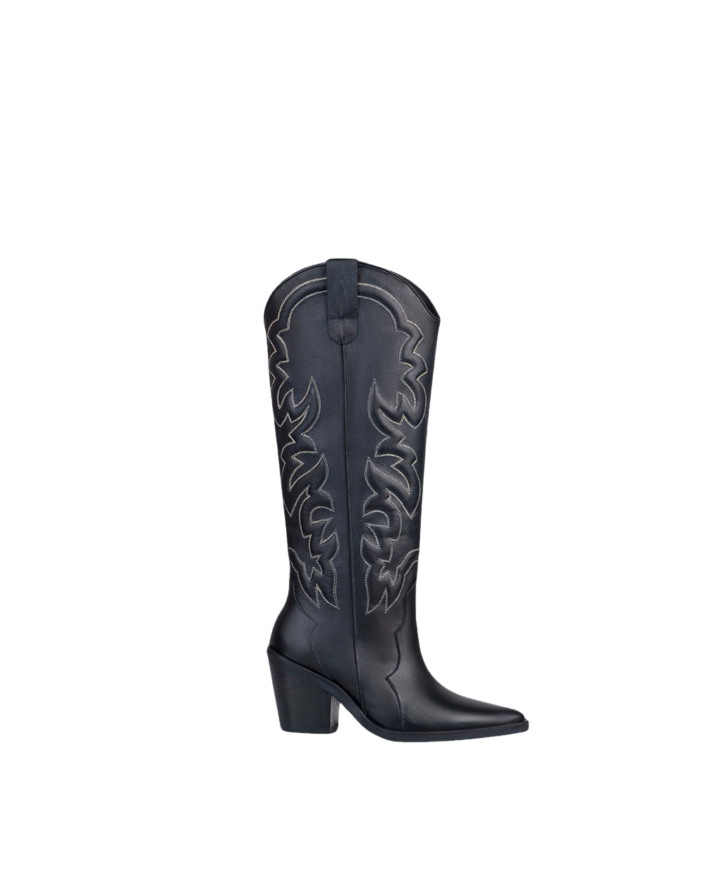Bota Texana Negra Nebraska para Mujer | Estilo Western Atemporal