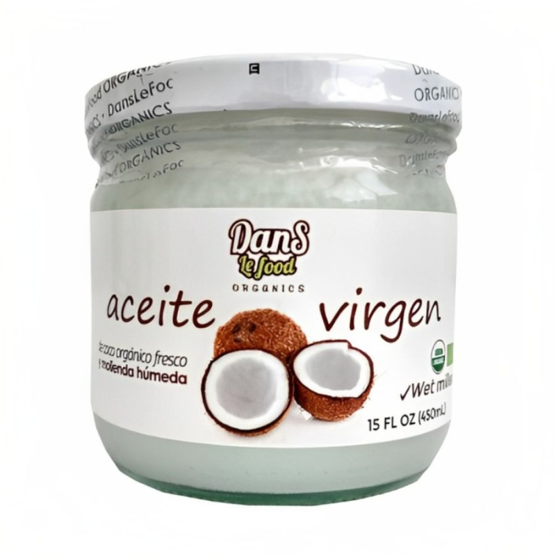 Aceite de coco virgen organico 450 ml