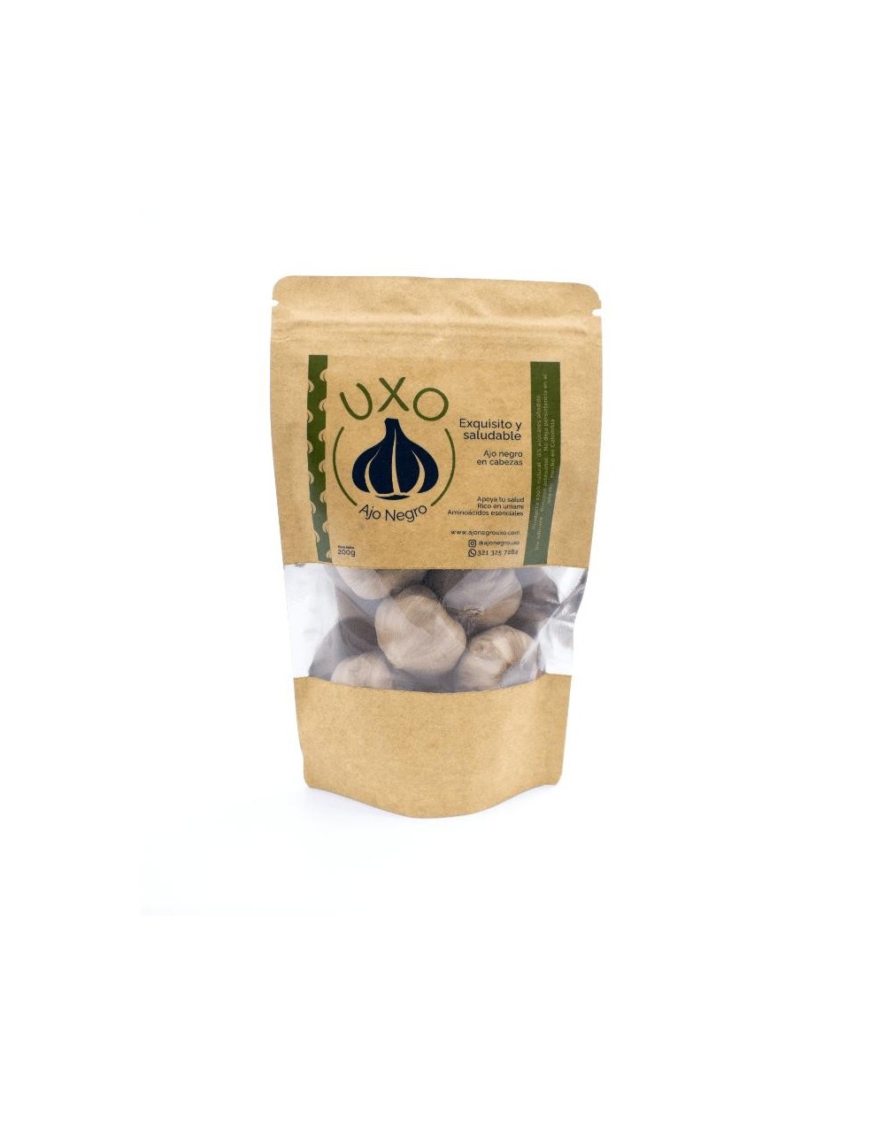Cabezas de ajo negro 100g