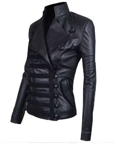 Chaqueta en cuero lchlw11 la chaqueteria 